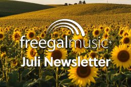 Freegal Music-Newsletter = Neuzugänge und interessante Playlists, etc.